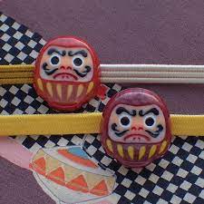 だるまさん帯留め 帯留め お正月 正月