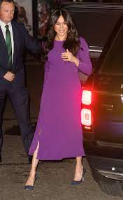 Maybe you would like to learn more about one of these? Meghan Markle Rewears Purple Dress At One Young World Summit Popsugar Fashion Middle East
