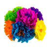 Make these mexican tissue paper flowers to make your cinco de mayo celebration colorful. 1