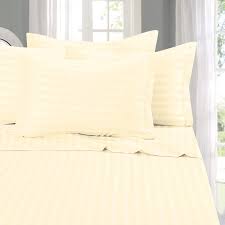 The striped design pattern adds a touch of elegance to any bedroom while maintaining its organic purity. Elegant Comfort Best Softest Coziest 6 Piece Sheet Sets 1500 Thread Count Egyptian Quality Luxurious Wrinkle Resistant 6 Piece Damask Stripe Bed Sheet Set Queen Ivory Buy Online In Bahamas At Bahamas Desertcart Com Productid