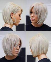 Es ist ein ziemlich cooler stil mit starken linien. A Holgyek Kurzhaarfrisuren Trend 2021
