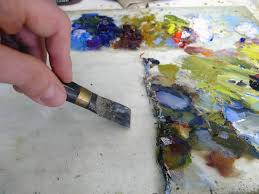Just flood the dried paint with water and watch. Glass Palette Why Its The Best Artists Palette You Can Get