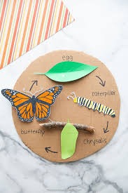 Butterfly Life Cycle Craft With Free Template The Best Ideas For Kids The first stencil shaped like a monarch butterfly. butterfly life cycle craft with free