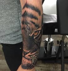 Tattoo Tiger Gesicht Portrat Tatuaje De Tigre Catrinas Tatuajes Disenos De Unas