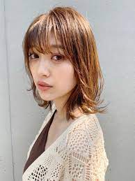 デジタルパーマで作るミディアムレイヤー dydi表参道 ディディオモテサンドウ こだまのヘアスタイル情報 yahoo beauty ボブ 外ハネ ヘアスタイル デジタルパーマ