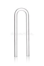 Tubo De Vidro Do Laboratorio U Isolado No Branco Imagem De Stock Imagem De Microbiologia Ciencia 85567235