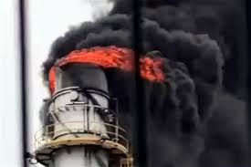 Reportan incidente en refinería en Dos Bocas