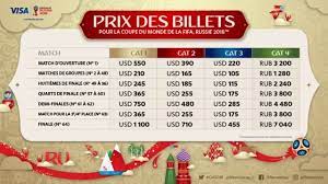 La rareté du fait donne du prix à la chose, disait jean de la fontaine. Tous Les Details Sur La Vente Des Billets Pour Le Mondial 2018
