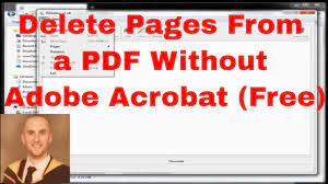 Software such as adobe reader does not allow you to delete pages from pdf documents.s. Remove Pages From A Pdf Free Youtube