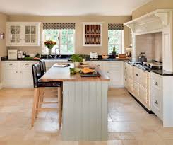 an open plan kitchen with a pantry