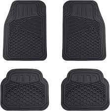 Get best discount on car mats at industrybuying. Amazon Com Amazon Basics 4 Piece Heavy Duty Car Floor Mat Black Automotive