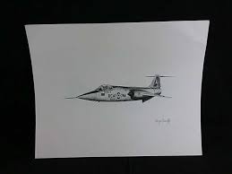 5 Terry Findley signed airplane prints