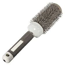 Sac Fircasi Seramik Demir Yuvarlak Tarak Kuafor Kuafor Salon Styling 25mm Hair Brush Round Comb Ceramic Iron