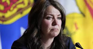 Alberta premier faces backlash for asking America to pause tariffs until  after election