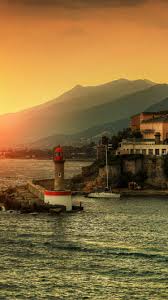 Bastia Lighthouse Corsica France By Fr Nk Bastia Phare Ile