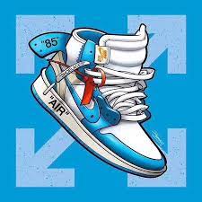 Buy and sell air jordan 1 shoes at the best price on stockx, the live marketplace for 100% real air jordan sneakers and other popular new releases. Jordan 1 Retro High Off White University Blue Sneakers Wallpaper Shoes Wallpaper Jordan Shoes Wallpaper