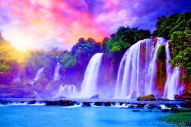 Sebagai penanda, dan pemantul cahaya. Air Terjun Yang Indah Steemit