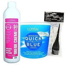 Loreal Quick Blue Hair Color Kit Health And Beauty Bleaching Your Hair Bleaching Hair At Home Hair Color Blue