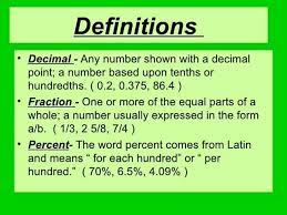 3/8 is a simplest fraction and 37.5/100 is the percentage form for 0.375. Decimals Fractions And Percents World Of Mathematics Facebook