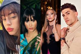 Nicki Nicole se fotografió junto a Ester Expósito, Aitana y Jaime Lorente  desde Madrid