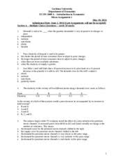 None of the above is correct because all price ceilings must be binding. A Binding Price Ceiling Causes A A Shortage Which Cannot Be Eliminated Through Course Hero