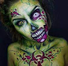 Aqui tienes las fotos de maquillaje de halloween para mujer y ninos tutorial de maquilla maquillaje halloween maquillaje de terror maquillaje zombie mujer. Pin En Bellezaviral