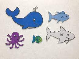 Slippery fish, slippery fish…gulp, gulp, gulp! Slippery Fish Felt Stories Flannel Board Preschool Etsy