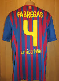 Barcelona 2011 2012 Home Cesc Fabregas 4 Football Shirt By Nike Fcb Fcbarca Barca Jersey Soccer Camis Vintage Football Shirts Football Shirts Vintage Football
