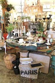 A Visit To Robin S Vintage Suitcase Booth Display Store Decor Market Table