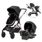 Pivot Xpand Modular Travel System Stroller with SafeMax Infant Car Seat - Stallion  Evenflo