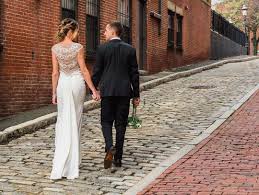 Beaded Stretch Crepe Wedding Dress David S Bridal Crepe Wedding Dress New Wedding Dresses Wedding Dress Cap Sleeves