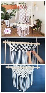 Diy Macrame Hammock Chair Swing Tutorial Video Macrame Hammock Macrame Hammock Chair Diy Hammock Chair