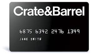 Sign up for a crate and barrel card and get financing options on purchases over a specified amount and earn as much as $20 for every $200 you spend. Crate And Barrel Credit Card Rewards Special Financing Crate And Barrel Crates Credit Card