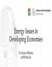 CCGL 9040 : Energy Futures, Globalization and Sustainability