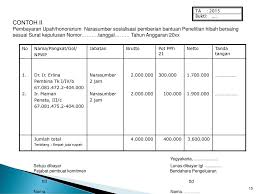 bendahara asked honorarium narasumber tulisan ini bermula dari pertanyaan seorang teman kantor yang notabene adalah bendahara kantor ane, kurang lebih pertanyaan melalui gtalk adalah. Pertanggung Jawaban Pengelolaan Keuangan Sumber Dana Anggaran Pendapatan Belanja Negara Apbn Dan Pnbp Undiksha Disampaikan Oleh I Putu Gede Ppt Download