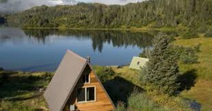 Us Forest Service Cabin Shrode Lake Prince William Sound Alaska Usa Photographic Print Allposters Com Us Forest Service Forest Service Lake