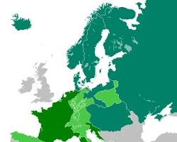 Image of Napoleon's Continental System map