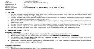 Efisien berarti penulisan rpp dilakukan dengan tepat dan tidak banyak menghabiskan banyak waktu dan tenaga. Contoh Rpp K 13 Sd 1 Lembar Sesuai Arahan Mendikbud Sekolahdasar Net