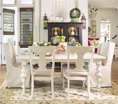 Paula Deen Home I Like This For Our Dining Area White Chairs Larger Chairs At The Ends Farmhouse Dining Table In Kitchen Paula Deen Furniture Dining Table