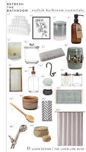 These are the essentials for an inviting guest bathroom, simple things you can offer, like softsoap our guest bathroom is also our kids bathroom. Refresh The Bathroom With Amazon Bathroom Styling Essentials Liven Design