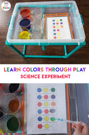 Color Mixing Water Activity For Kids Fun With Mama