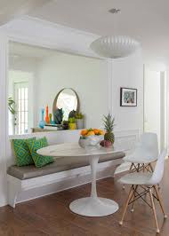 It takes little space (usually it is built in a corner or by the windows), and it provides extra storage in its benches. 12 Ways To Make A Banquette Work In Your Kitchen Hgtv S Decorating Design Blog Hgtv