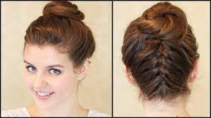 Flechte nun vom nacken entlang am hinterkopf einen französischen zopf, bis du oben angelangt. Franzosischer Zopf Flechten So Geht Der French Braid