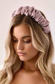 Let S Head Out Beige Ruched Headband Natural Hair Headbands Scrunchie Hairstyles Headband Hairstyles