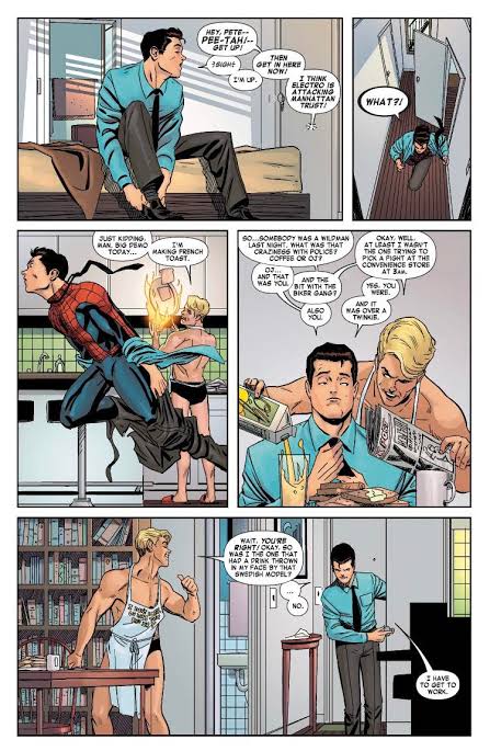 Spider-man Human Torch