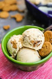 Amanda K By The Bay Minty Eggnog Ice Cream With Ginger Cookies Eggnog Ice Cream Ice Cream Ginger Cookies