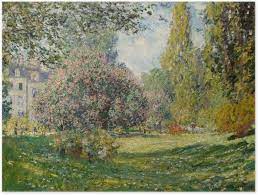 Parc monceau can be found in the 8th arrondissement of paris. Landscape The Parc Monceau Poster Pixers We Live To Change In 2021 Monet Art Monet Oil Paintings Art