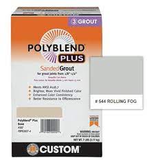 660 x 1147 jpeg 60 кб. Custom Building Products Pbpg5447 4 7 Pound Rolling Fog Polyblend Plus Sanded Grout For Grout Joints From 1 8 To 1 2 Inch At Sutherlands
