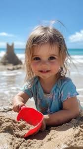 Free Beach Castle Fun Image