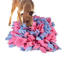 Maybe you would like to learn more about one of these? Sunsky Biting Puzzle Dog Cat Foraging Toy Pet Sniffing Mat Slow Food Puzzle Training Blanket Pink Blue